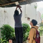 Pemasangan Kamera bersama Mahasiswa Sangga Buana dan Kang Lana