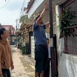 Pemasangan kamera ke-4 Mahasiswa Sangga Buana dan Kang Lana di Gang Gemini